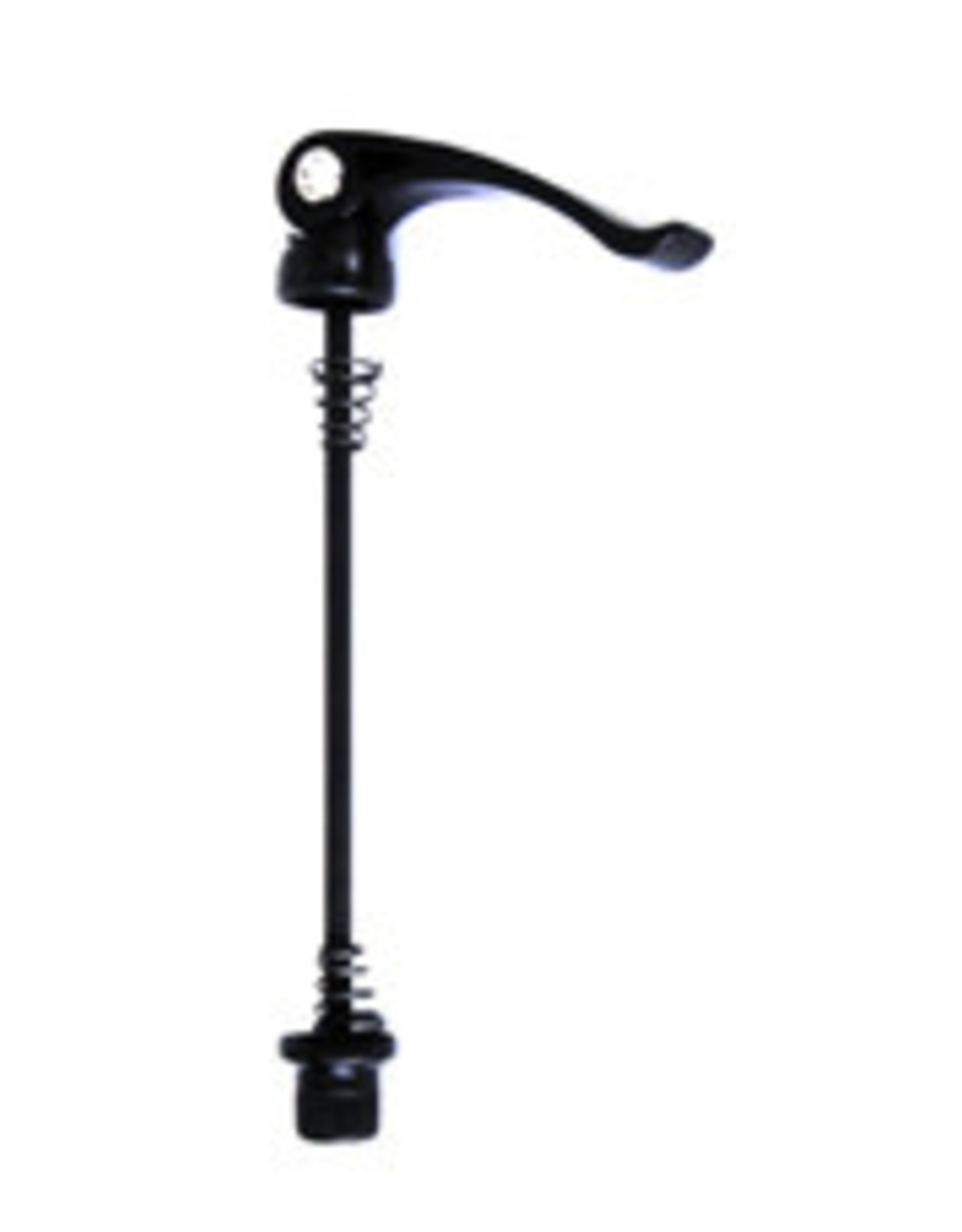 SKEWER  Front, 128mm, Q/R, Cr-mo Axle Alloy Lever, BLACK