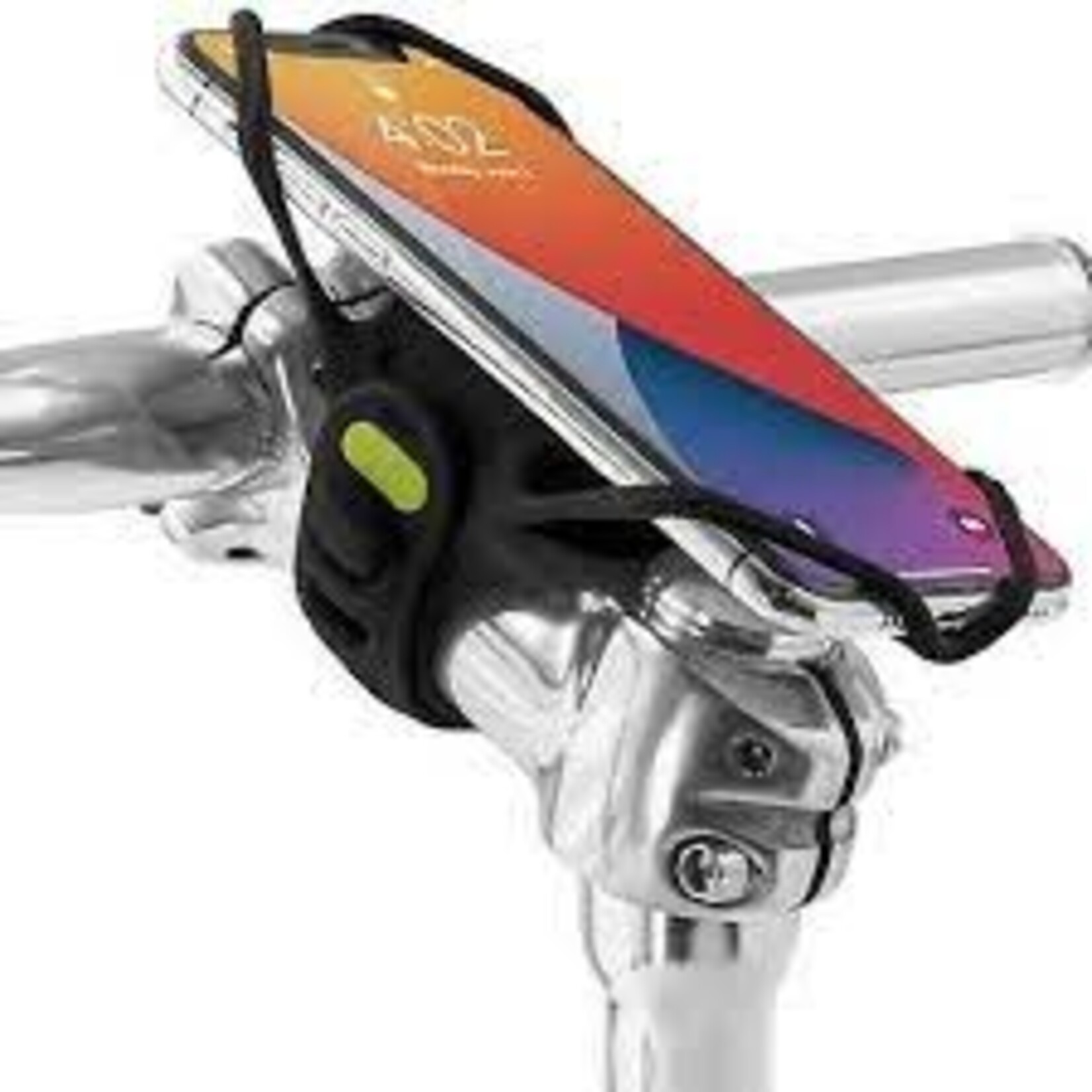 BIKE TIE PRO 4 BLACK STEM PHONE HOLDER