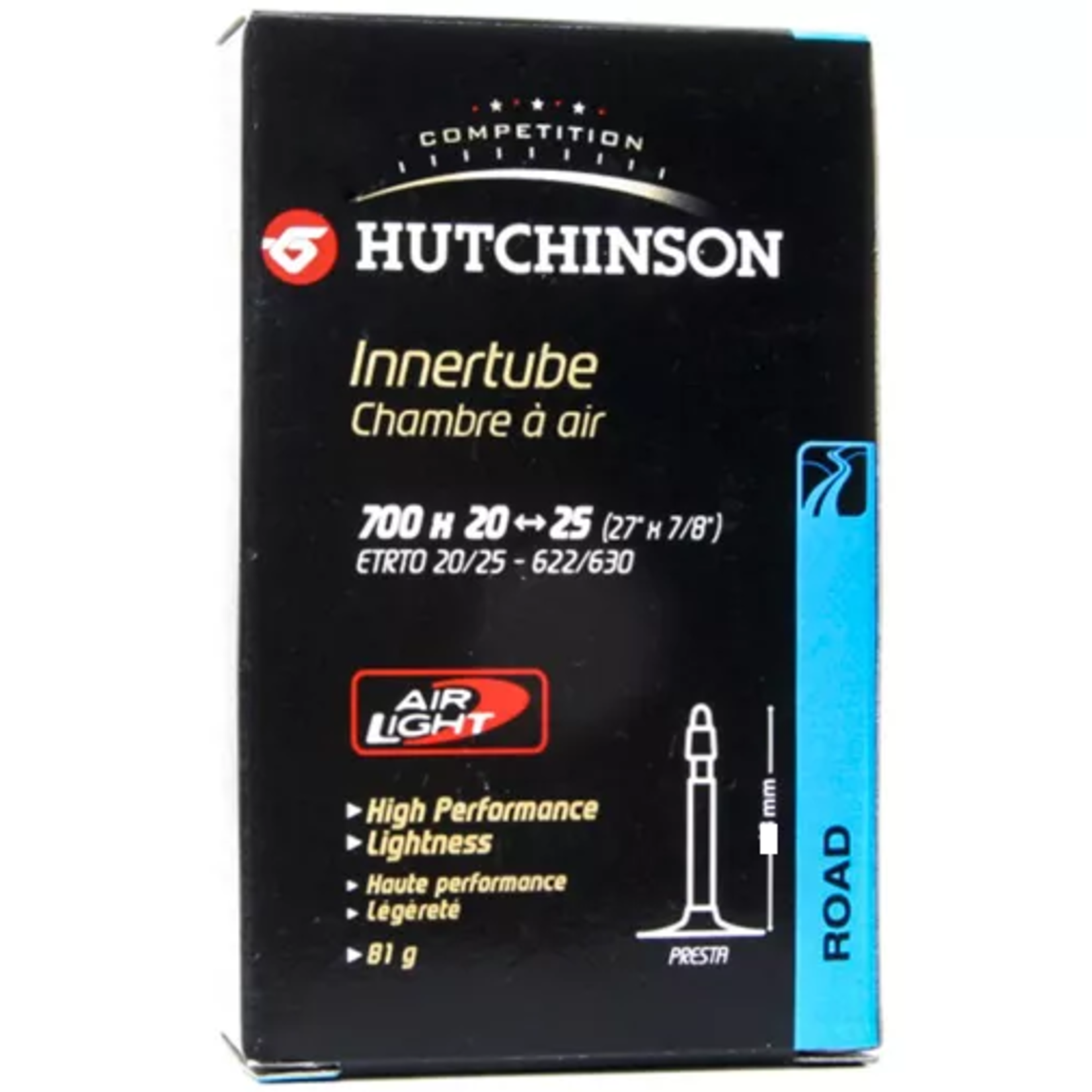 Hutchinson AIR LIGHT TUBE 700X20-25 32MM VALVE