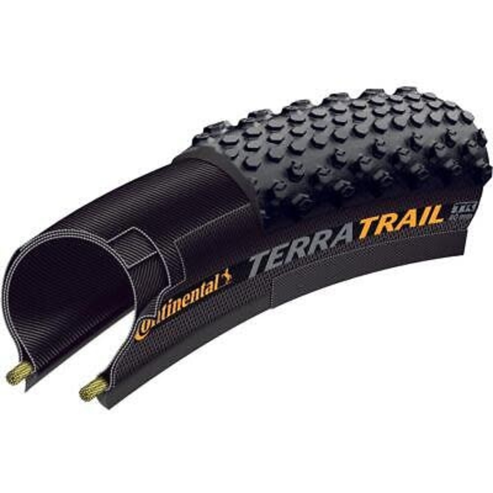CONTINENTAL Terra Trail Tyre - 700 x 40, Tubeless, Folding, Black SL