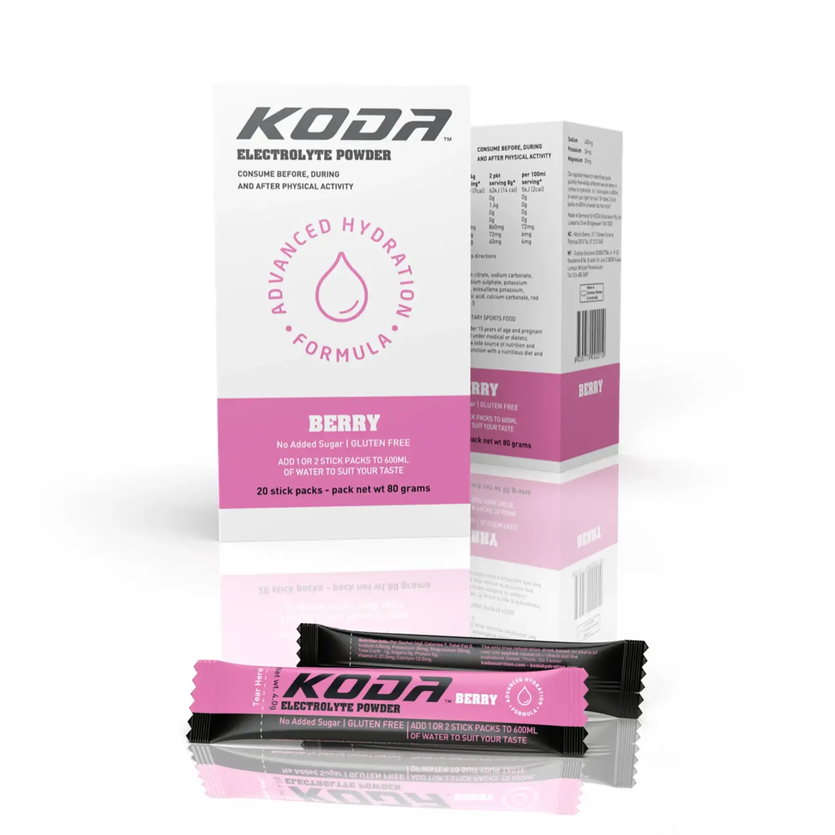 KODA ELECTROLYTE STICK 20 PACK