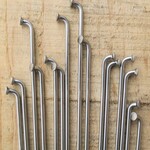 SAPIM SPOKE SAPIM  LEADER 242MM SILVER 14G