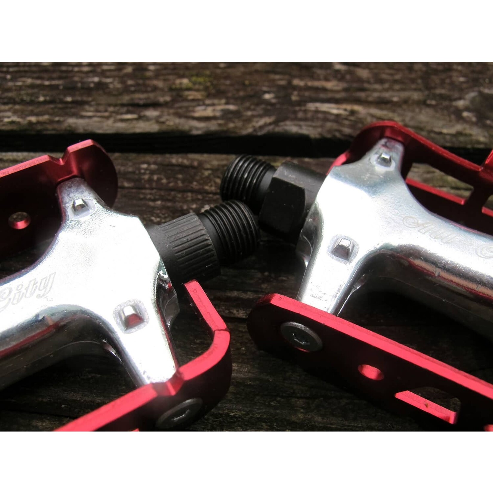 ALL CITY PEDALS TRACK RED