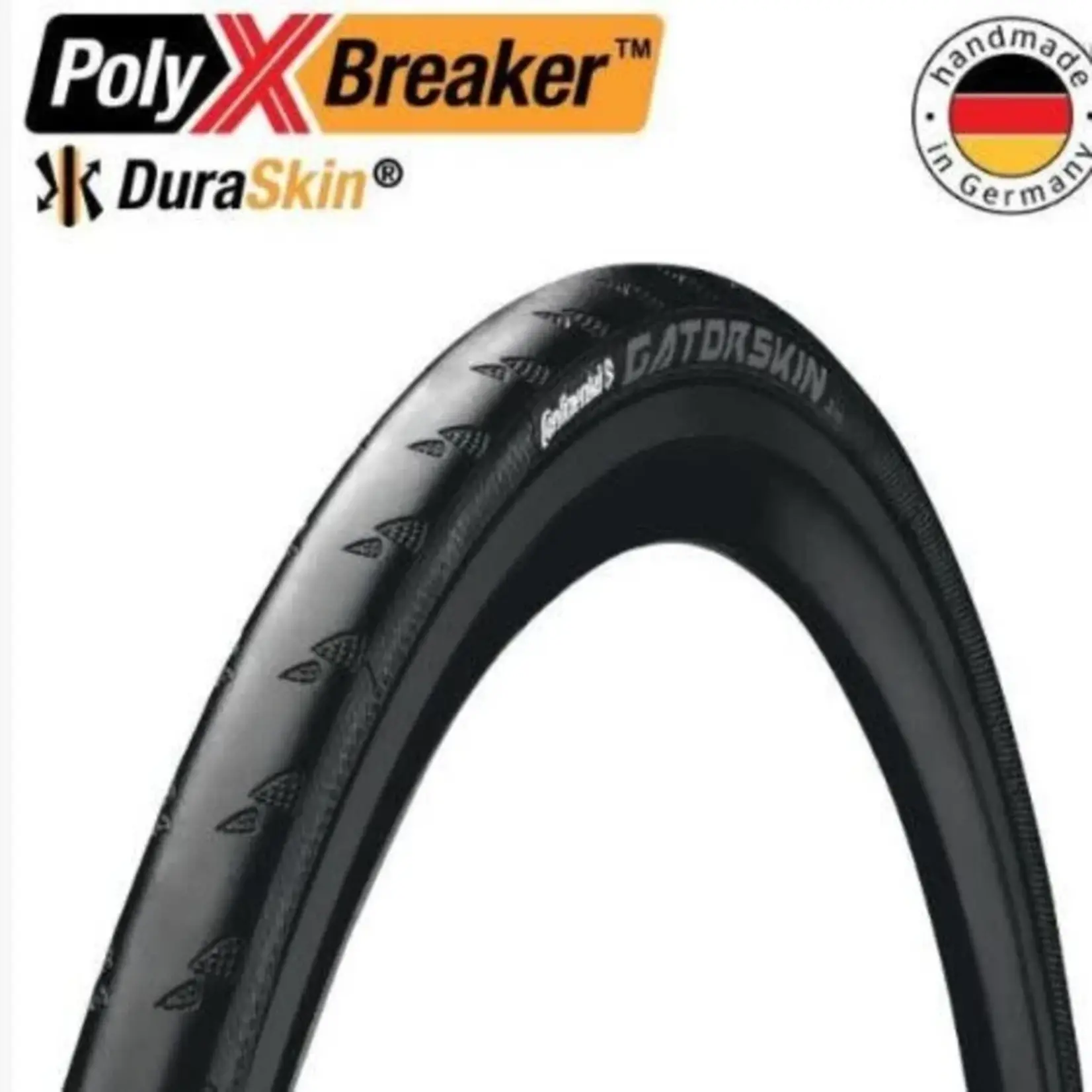 CONTINENTAL GATORSKIN BLACK ED FOLDING