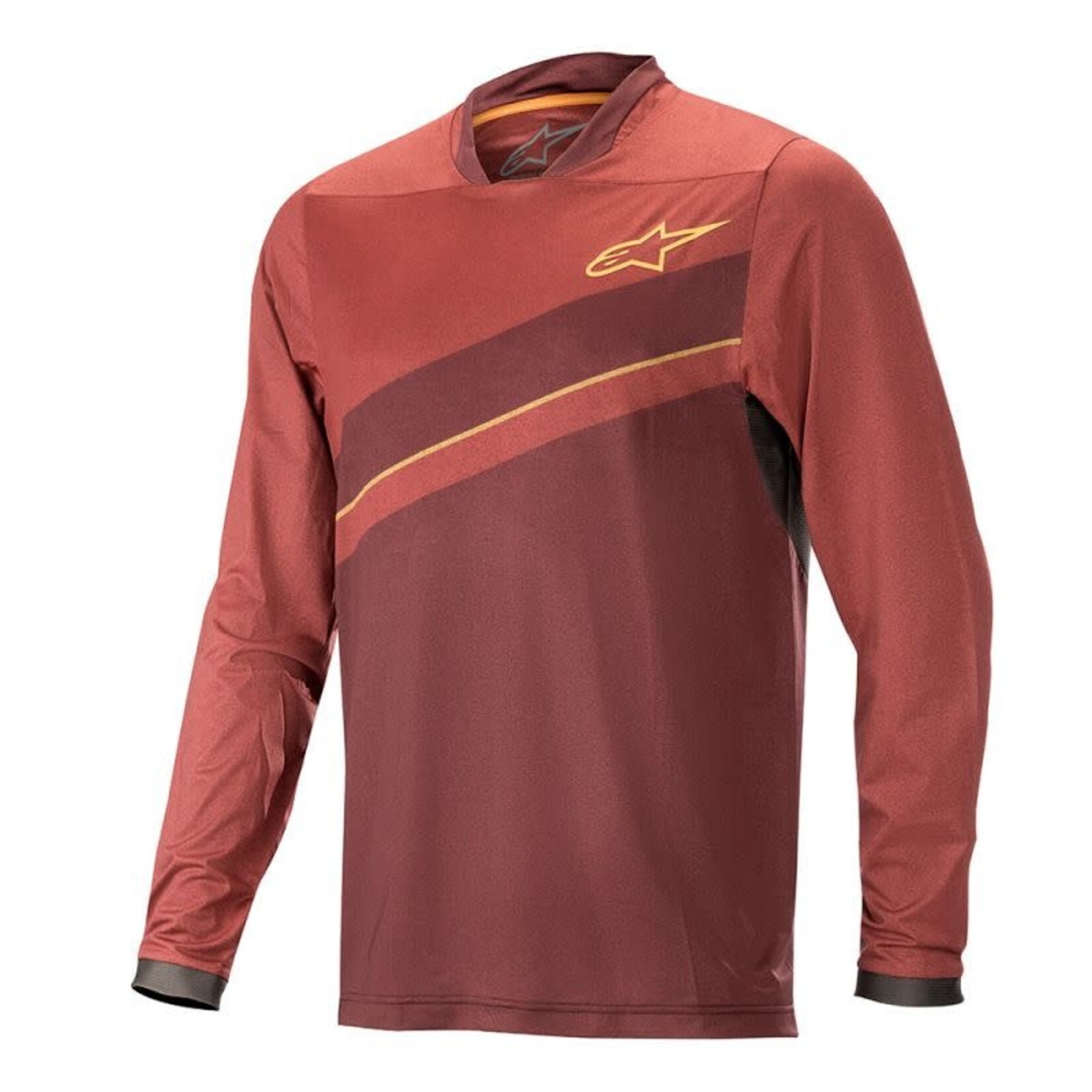 ALPINESTARS ALPS 8.0 LS JERSEY BURGUNDY/MAROON MEDIUM