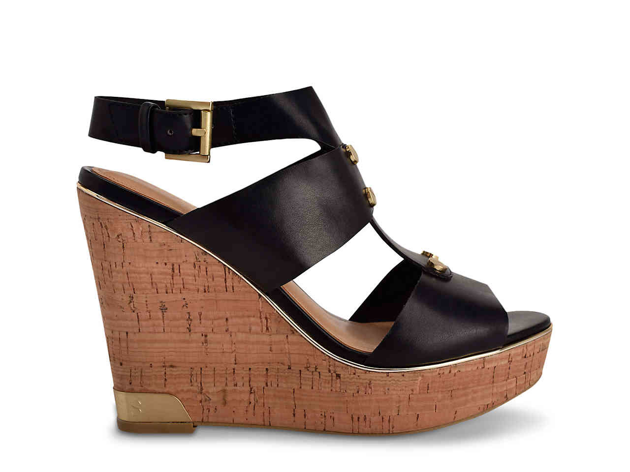 guess wedge heels
