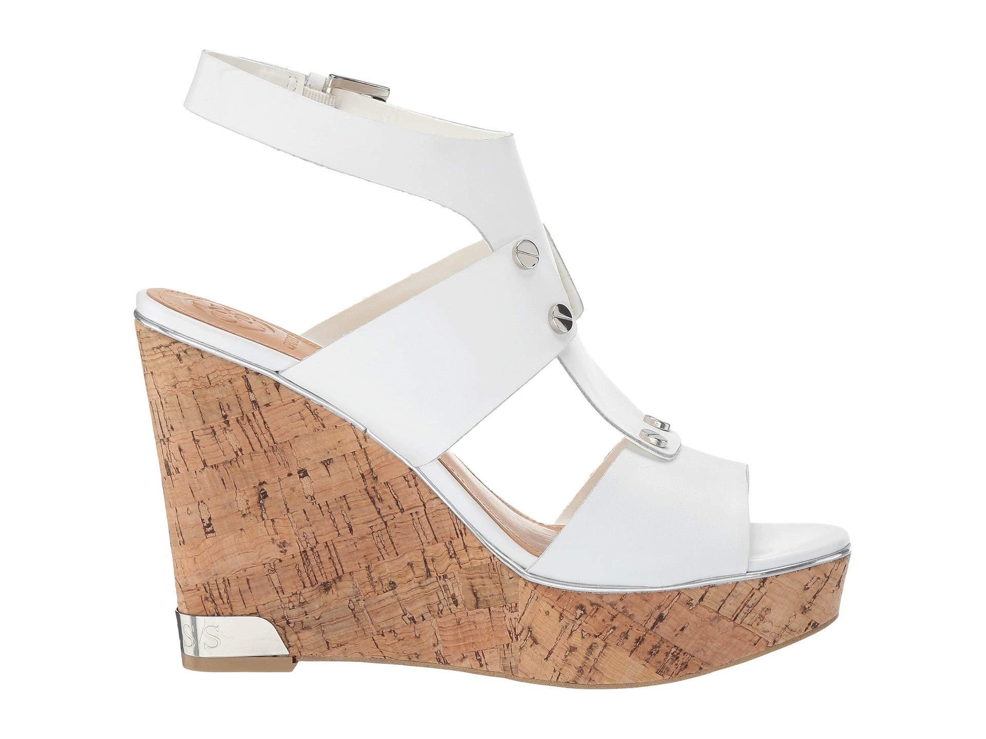 guess platform wedges