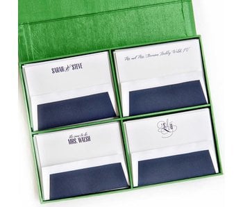 Grand Green Stationery Box