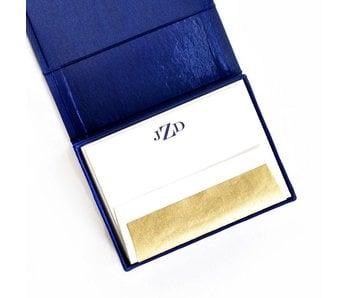 Petite Navy Stationery Box