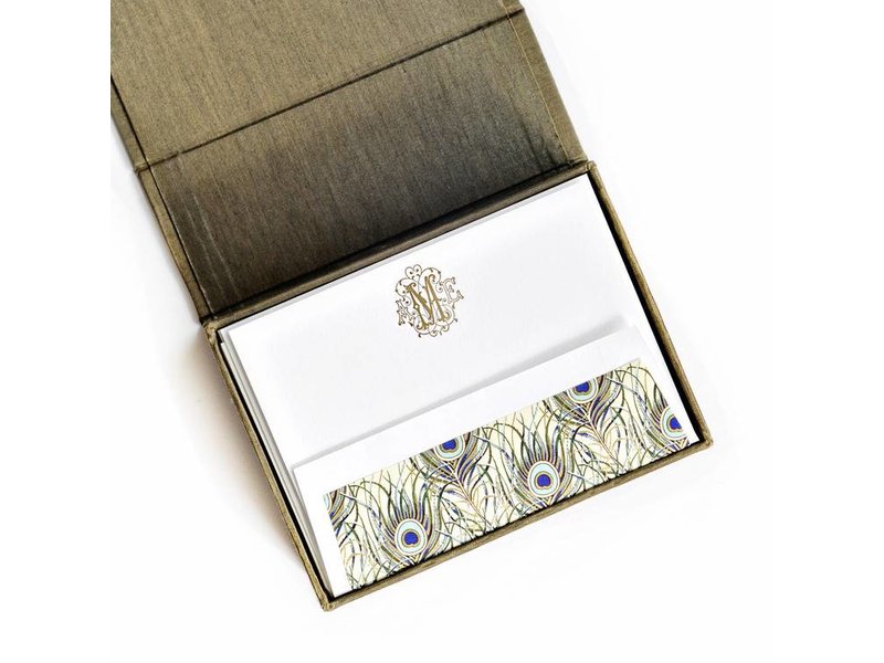 Haute Papier Petite Olive Stationery Box