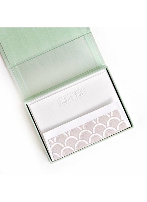 Petite Seafoam Stationery Box