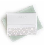 Haute Papier Petite Seafoam Stationery Box