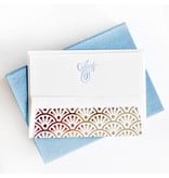 Haute Papier Petite Light Blue Stationery Box