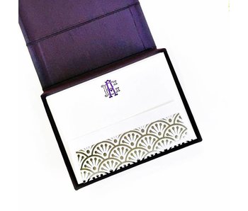 Petite Purple Stationery Box