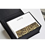 Haute Papier Petite Black Stationery Box