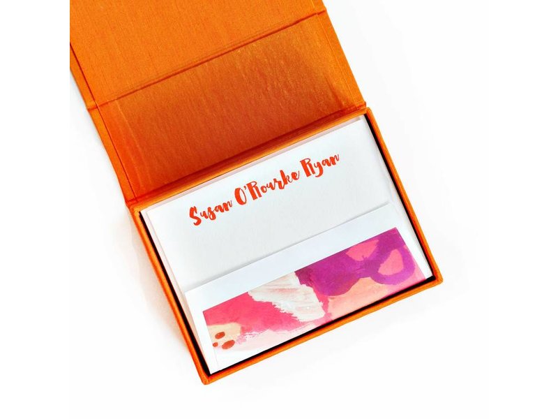Haute Papier Petite Orange Stationery Box