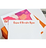 Haute Papier Petite Orange Stationery Box