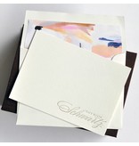 Haute Papier Petite Brown Stationery Box