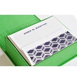 Haute Papier Petite Green Stationery Box