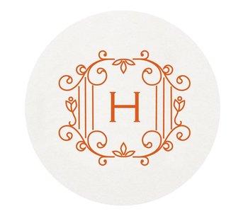 Letterpress Coaster - M172