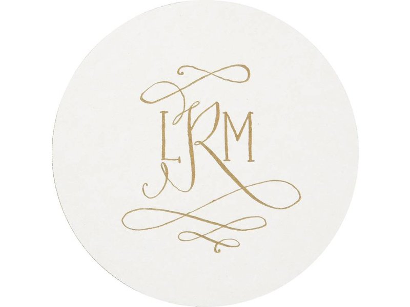 Haute Papier Letterpress Coaster - M61