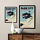 Downhill Custom Poster