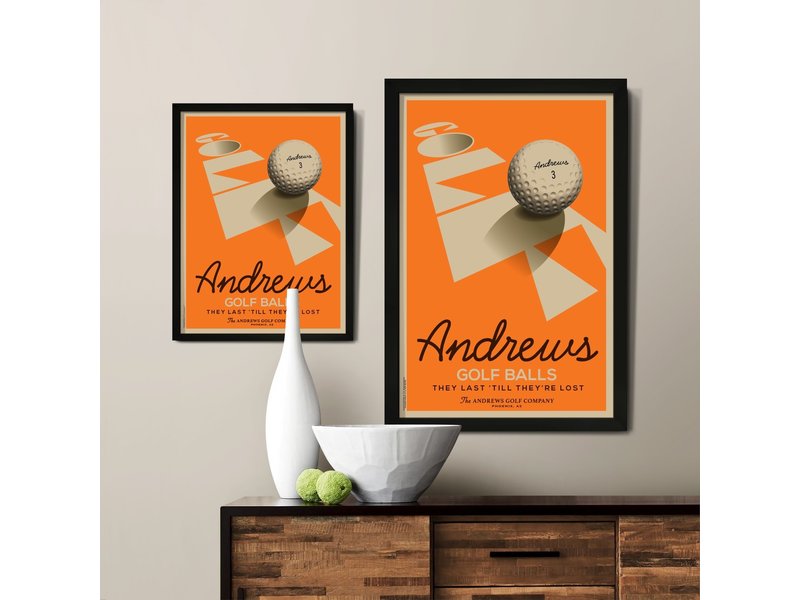 Alexander & Co. Golf Ball Custom Poster