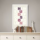 Alphabet White Custom Poster