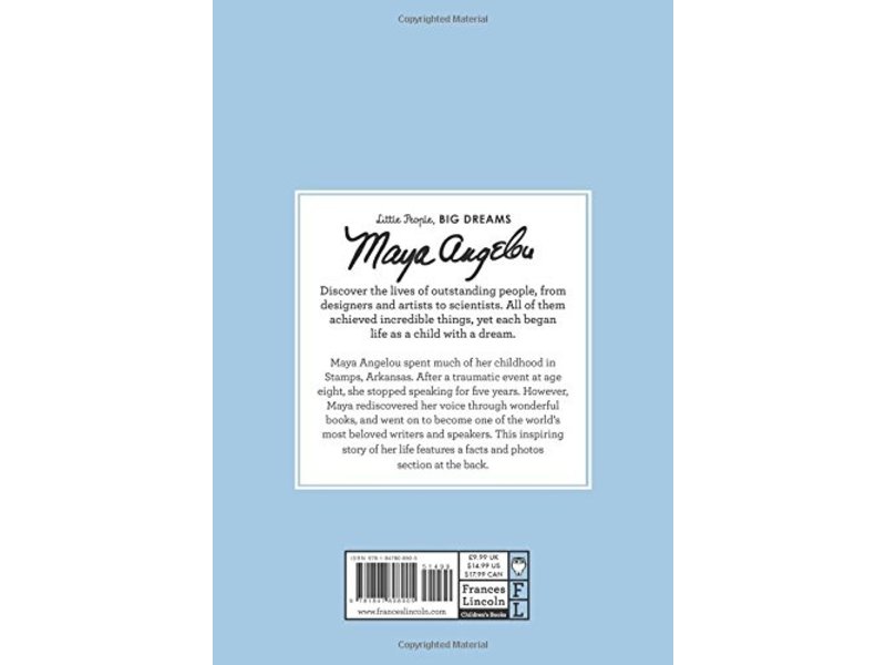Quarto Publishing Group USA Little People Big Dreams Maya Angelou