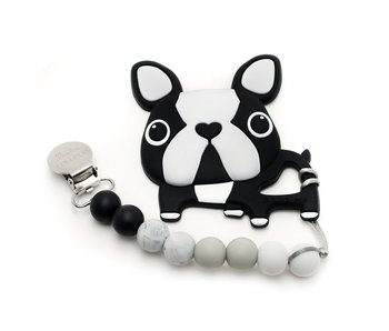 Boston Terrier Silicone Teether Set