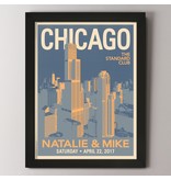 Alexander & Co. Downtown Chicago Custom Poster