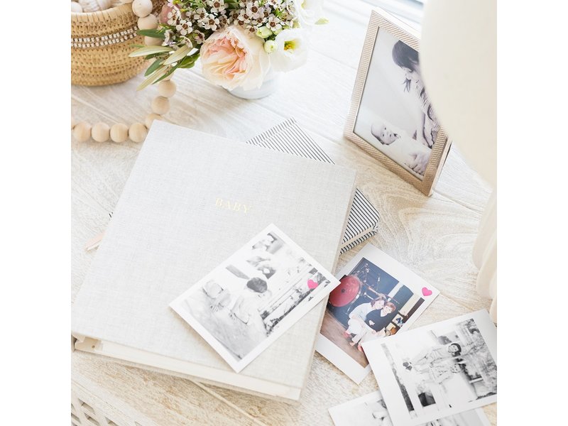 Sugar Paper Baby Book - Flax
