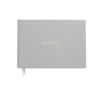 Gray Guest Book