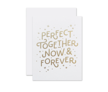 Perfect Forever Wedding Card