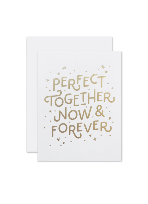 Perfect Forever Wedding Card