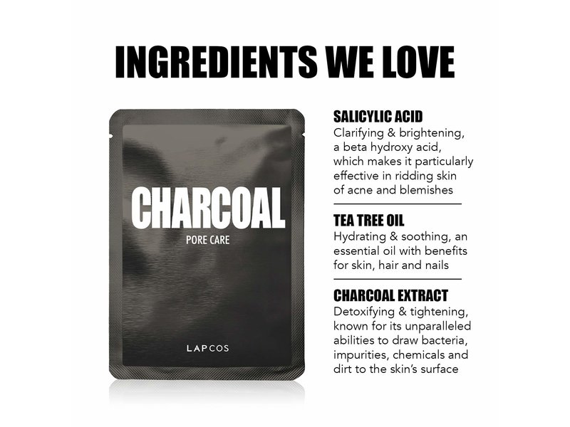 LAPCOS Charcoal Facial Mask