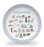 Dishique Chicago Alphabet Children's Plate