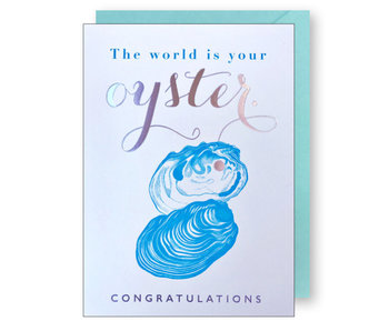 Oyster Congratulations Card