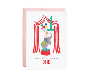 One Ellie Elephant Birthday