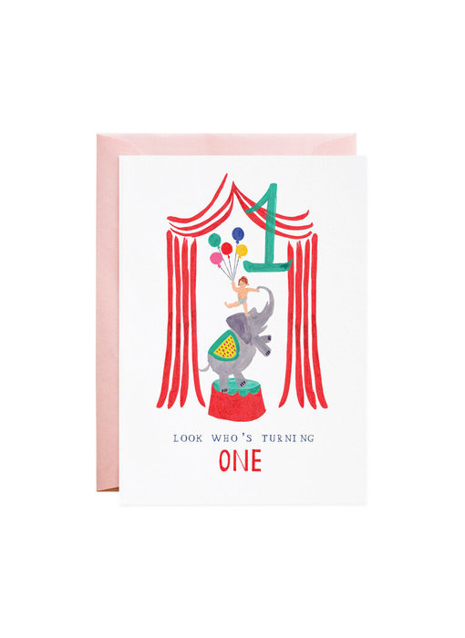 One Ellie Elephant Birthday