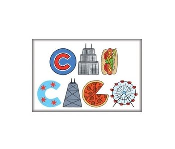 Chicago Icons Magnet