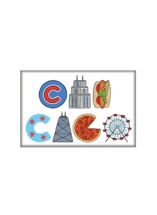 Chicago Icons Magnet