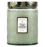 Voluspa French Cade Lavender Glass Candle