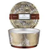 Voluspa Gilt Pomander & Hinoki Decorative Tin Candle