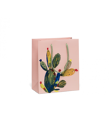 Red Cap Cards Cactus Rose Gift Bag