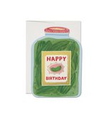 Red Cap Cards Pickle Birthday Card