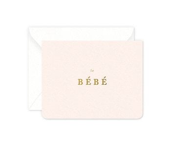 Bebe Girl Greeting Card