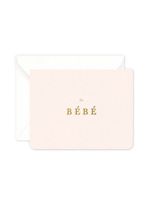 Bebe Girl Greeting Card