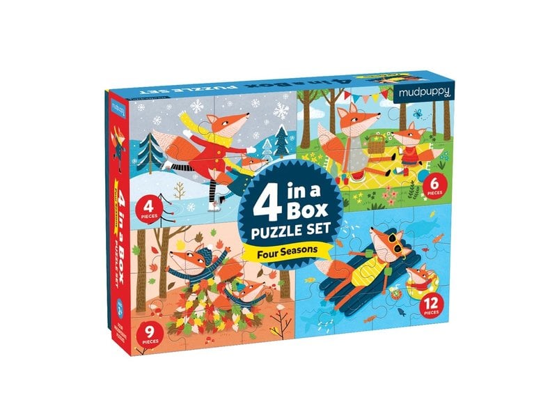 Four Seasons 4-in-a-box Puzzle - Smitten Boutique