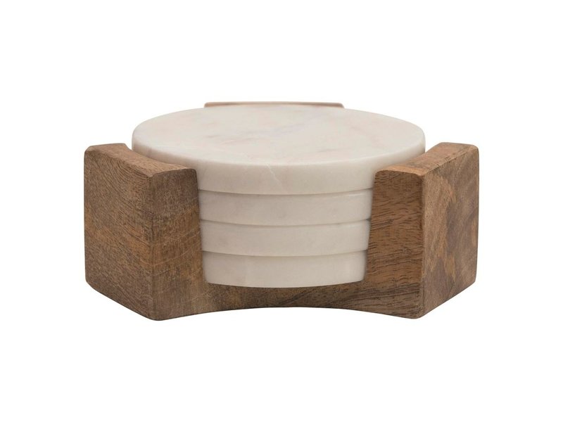 Bloomingville Marble Coasters